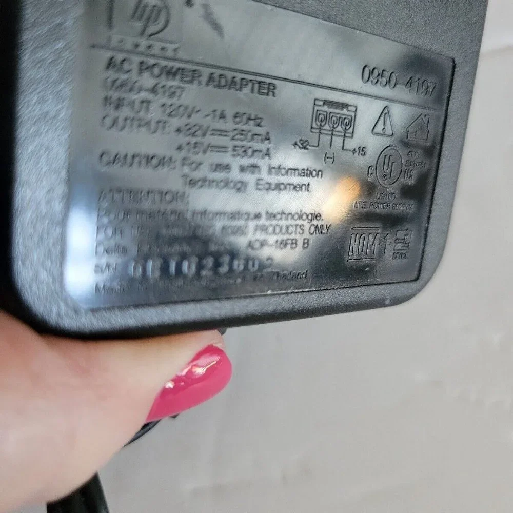 Genuine OEM HP Invent Printer AC Power Supply Adapter 0950-4197